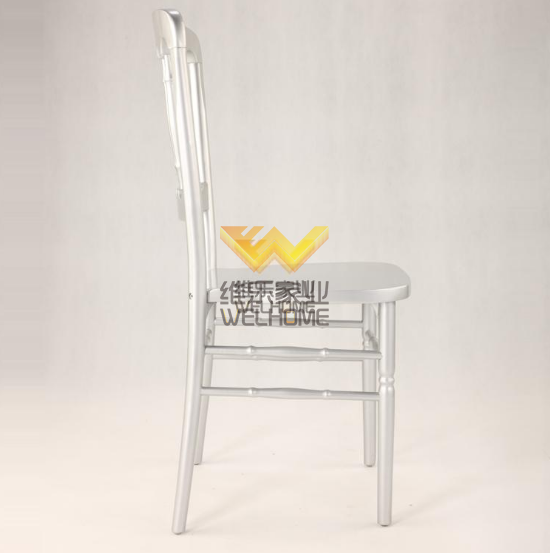 Hotsale Silver solid wood chateau chair for events